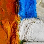 Photo d'art : Colorfield sur coque de bateau